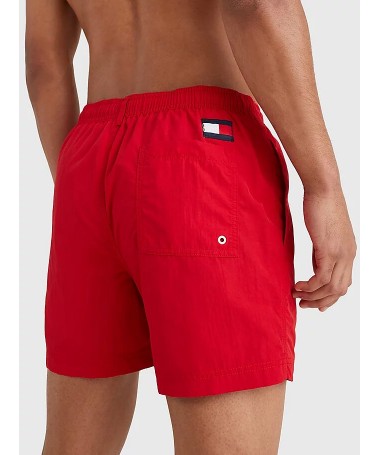 SHORT DE BAIN MI-LONG À CORDON DE SERRAGE HOMME TOMMY HILFIGER UM0UM02041 FIESTA CONCEPT STORE