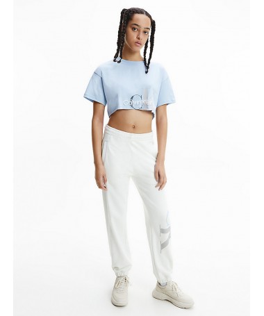 Pantalon de jogging pour femme 100% coton avec monogramme Calvin Klein.  J20J217786 FIESTA CONCEPT STORE
