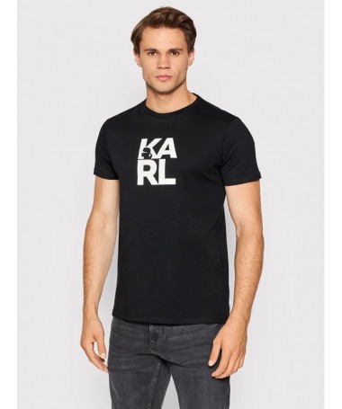 Tee shirt manches courtes et col rond Karl Lagerfeld pour homme. KL22MTS01 FIESTA CONCEPT STORE