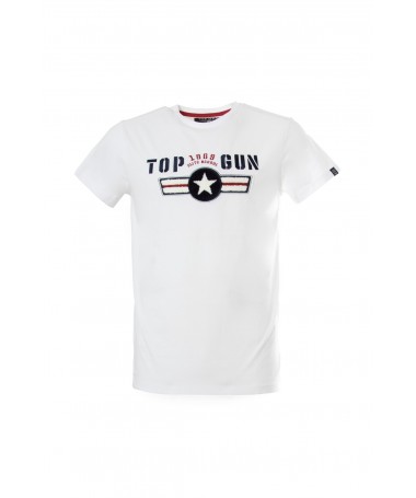 Tee-Shirt en coton super doux avec logo en bouclette très tendance. TG-TS-110 FIESTA CONCEPT