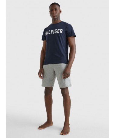 T-shirt en coton bio logo Tommy Hilfiger