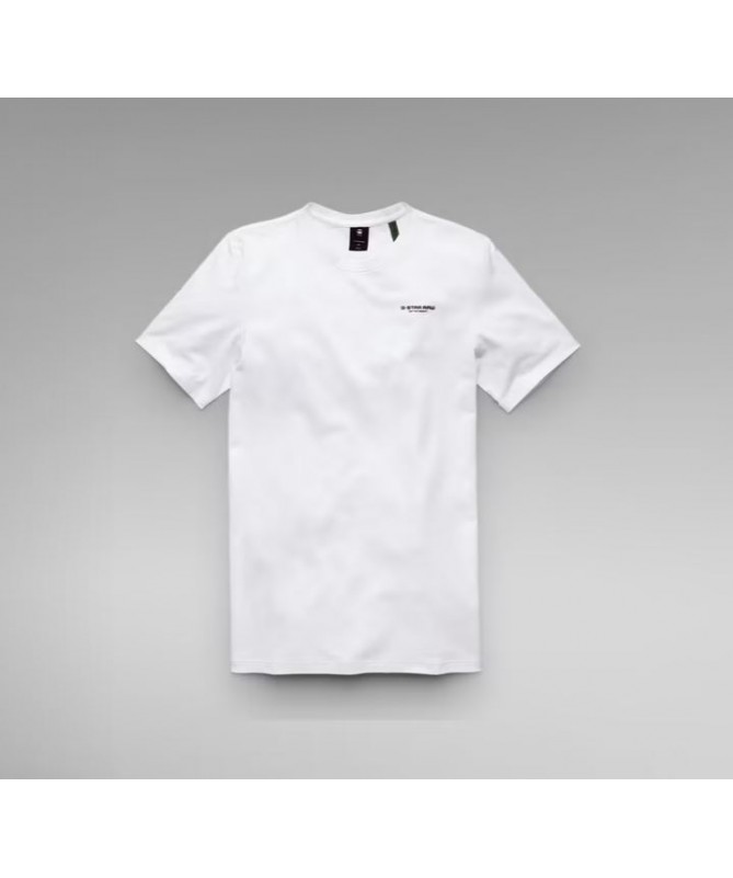 T-shirt G STAR pour homme en coton bio à manches courtes. 
D19070C723 FIESTA